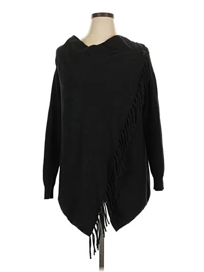 Pre-owned Unbranded Poncho In Black