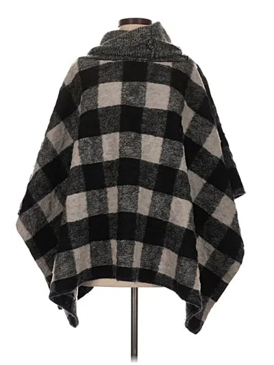 Pre-owned Unbranded Poncho In Black