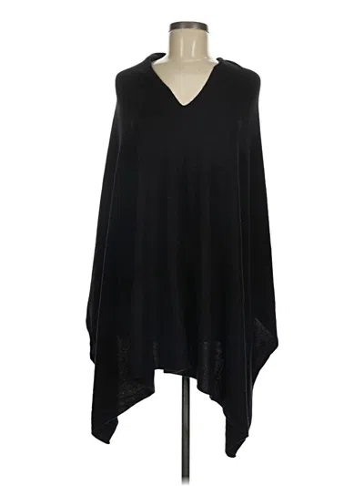 Pre-owned Unbranded Poncho In Black