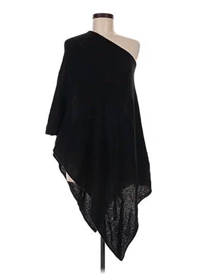 Pre-owned Unbranded Poncho In Black