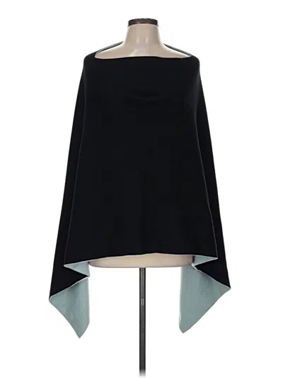 Pre-owned Unbranded Poncho In Black