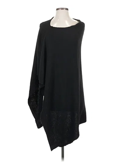 Pre-owned Unbranded Poncho In Black