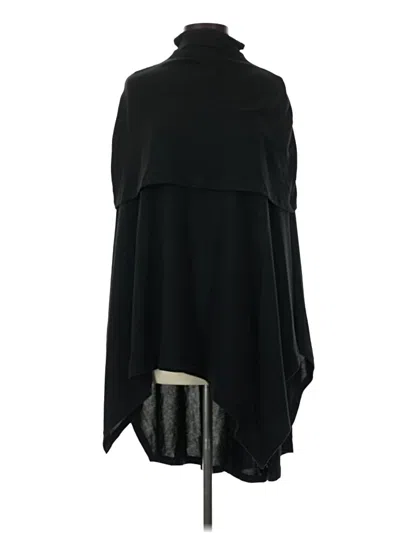 Pre-owned Unbranded Poncho In Black