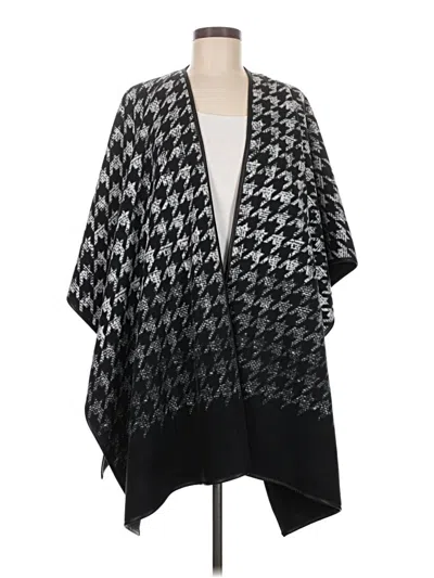 Pre-owned Unbranded Poncho In Black