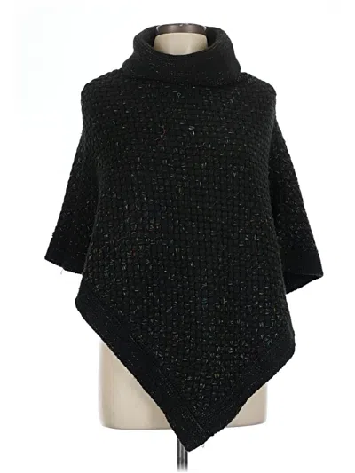 Pre-owned Unbranded Poncho In Black