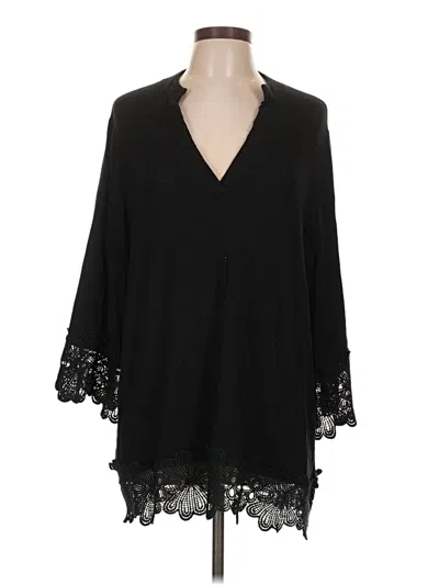 Pre-owned Unbranded Poncho In Black