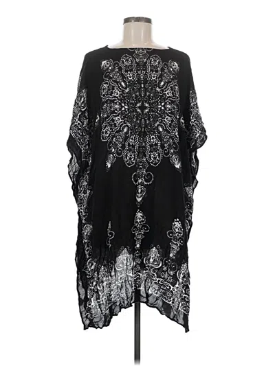 Pre-owned Unbranded Poncho In Black