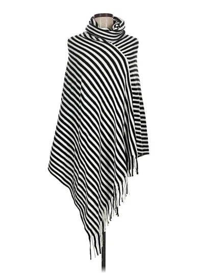 Pre-owned Unbranded Poncho In Black