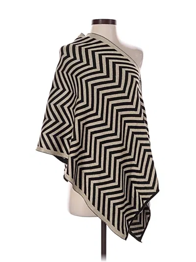 Pre-owned Unbranded Poncho In Black
