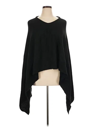 Pre-owned Unbranded Poncho In Black