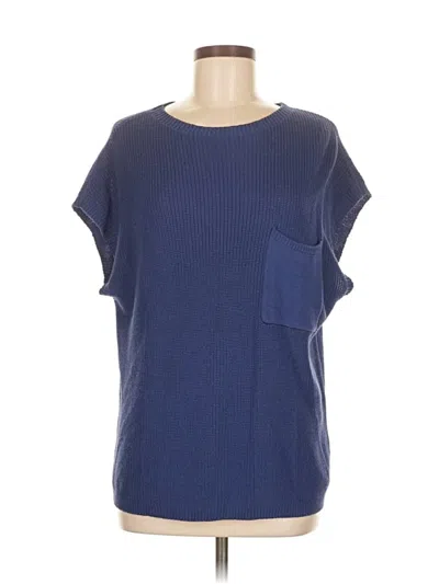 Pre-owned Unbranded Poncho In Blue