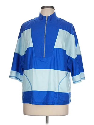 Pre-owned Unbranded Poncho In Blue