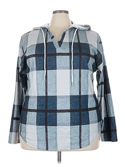 Pre-owned Unbranded Poncho In Blue