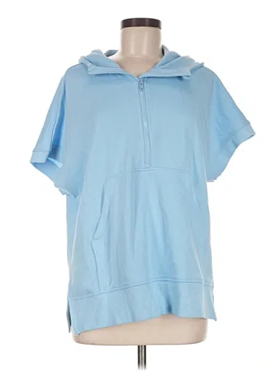 Pre-owned Unbranded Poncho In Blue