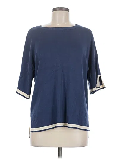 Pre-owned Unbranded Poncho In Blue