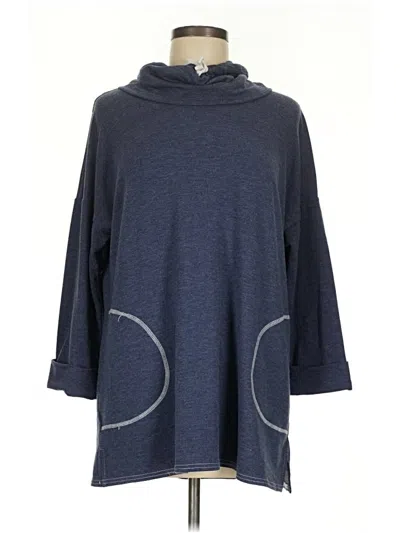 Pre-owned Unbranded Poncho In Blue