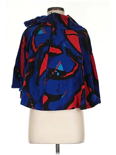Pre-owned Unbranded Poncho In Blue