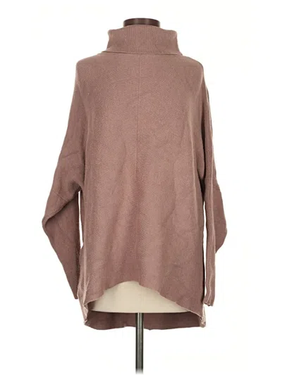 Pre-owned Unbranded Poncho In Brown