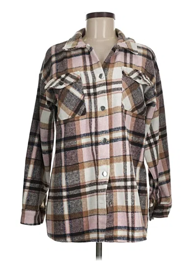 Pre-owned Unbranded Poncho In Brown