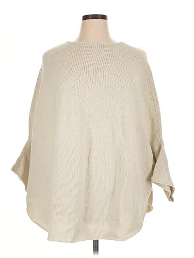 Pre-owned Unbranded Poncho In Brown