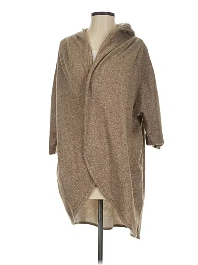 Pre-owned Unbranded Poncho In Brown