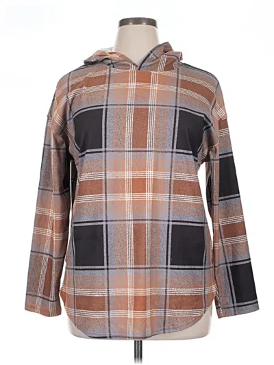 Pre-owned Unbranded Poncho In Brown