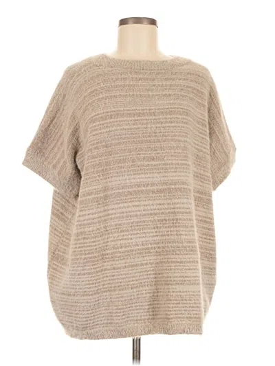 Pre-owned Unbranded Poncho In Brown