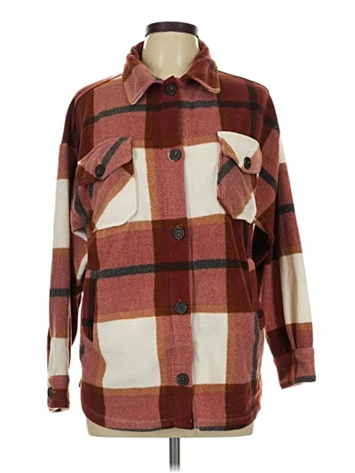Pre-owned Unbranded Poncho In Brown