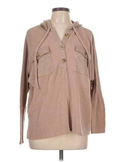 Pre-owned Unbranded Poncho In Brown