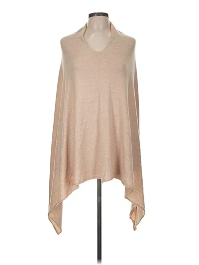Pre-owned Unbranded Poncho In Brown