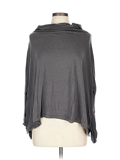 Pre-owned Unbranded Poncho In Gray