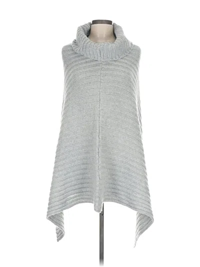 Pre-owned Unbranded Poncho In Gray
