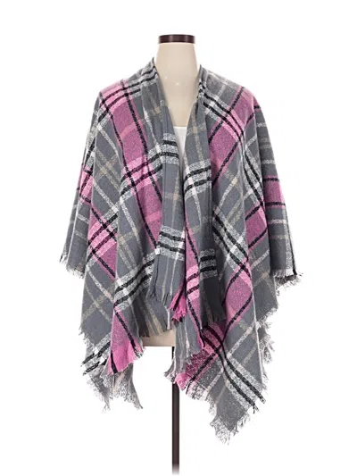 Pre-owned Unbranded Poncho In Gray