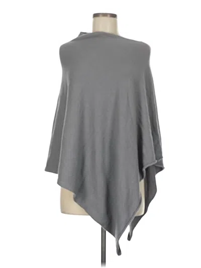 Pre-owned Unbranded Poncho In Gray