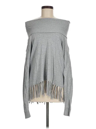 Pre-owned Unbranded Poncho In Gray