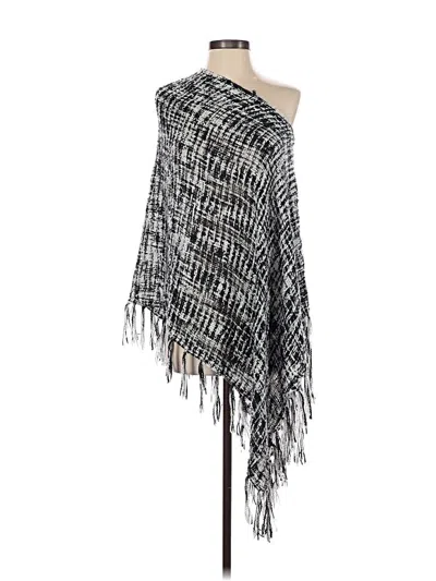 Pre-owned Unbranded Poncho In Gray