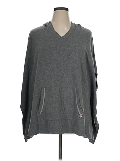 Pre-owned Unbranded Poncho In Gray