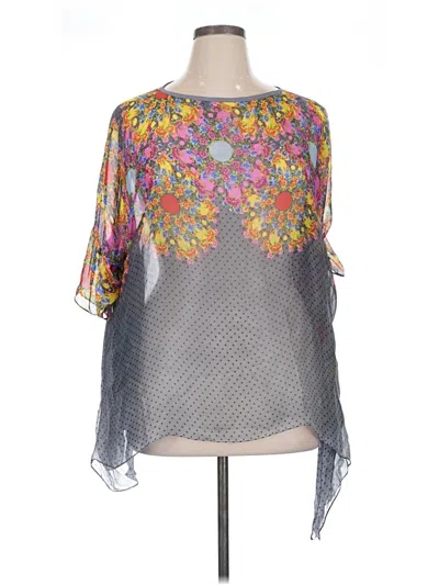 Pre-owned Unbranded Poncho In Gray