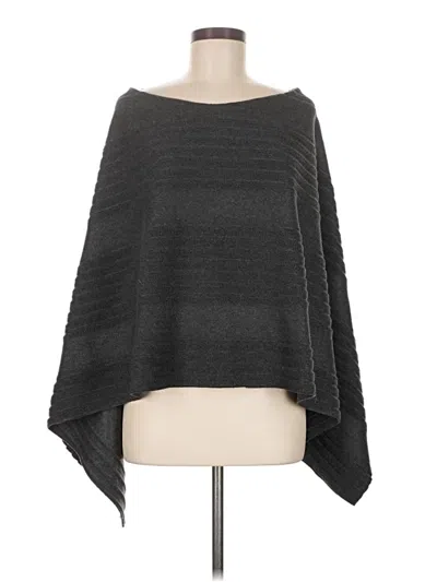 Pre-owned Unbranded Poncho In Gray