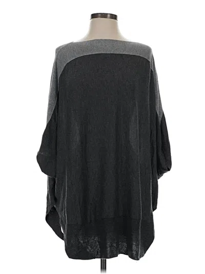 Pre-owned Unbranded Poncho In Gray