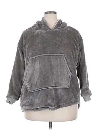 Pre-owned Unbranded Poncho In Gray