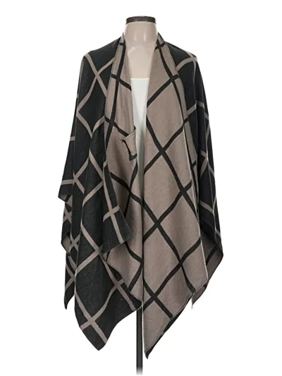 Pre-owned Unbranded Poncho In Gray