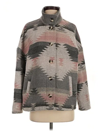 Pre-owned Unbranded Poncho In Gray