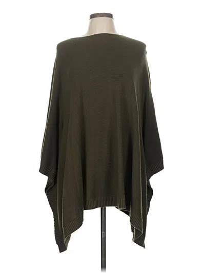 Pre-owned Unbranded Poncho In Green