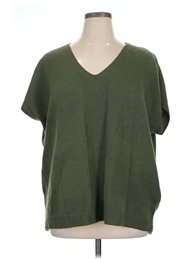 Pre-owned Unbranded Poncho In Green