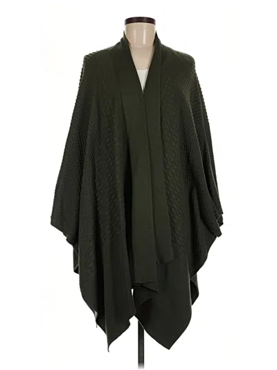 Pre-owned Unbranded Poncho In Green