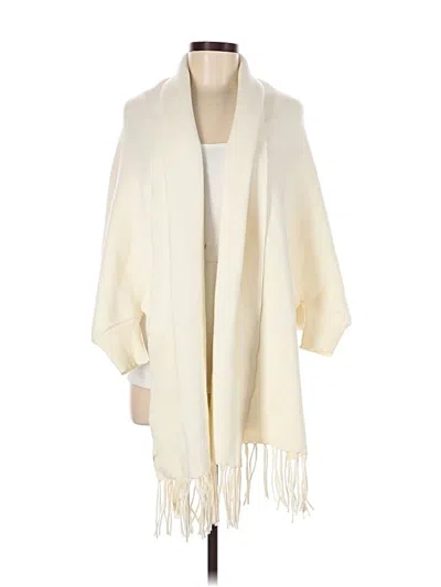 Pre-owned Unbranded Poncho In Ivory