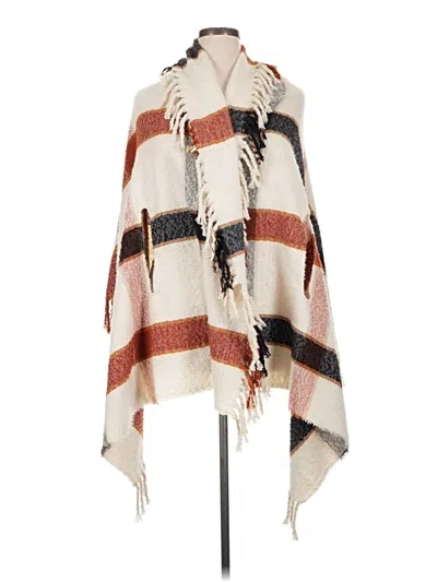 Pre-owned Unbranded Poncho In Ivory
