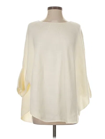 Pre-owned Unbranded Poncho In Ivory