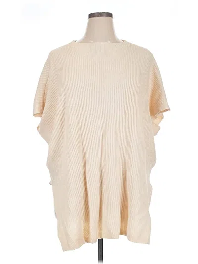 Pre-owned Unbranded Poncho In Ivory